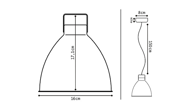 JIELDE ジェルデ｜Ceiling Lamp Augustin(S) (Black JD160) 通販
