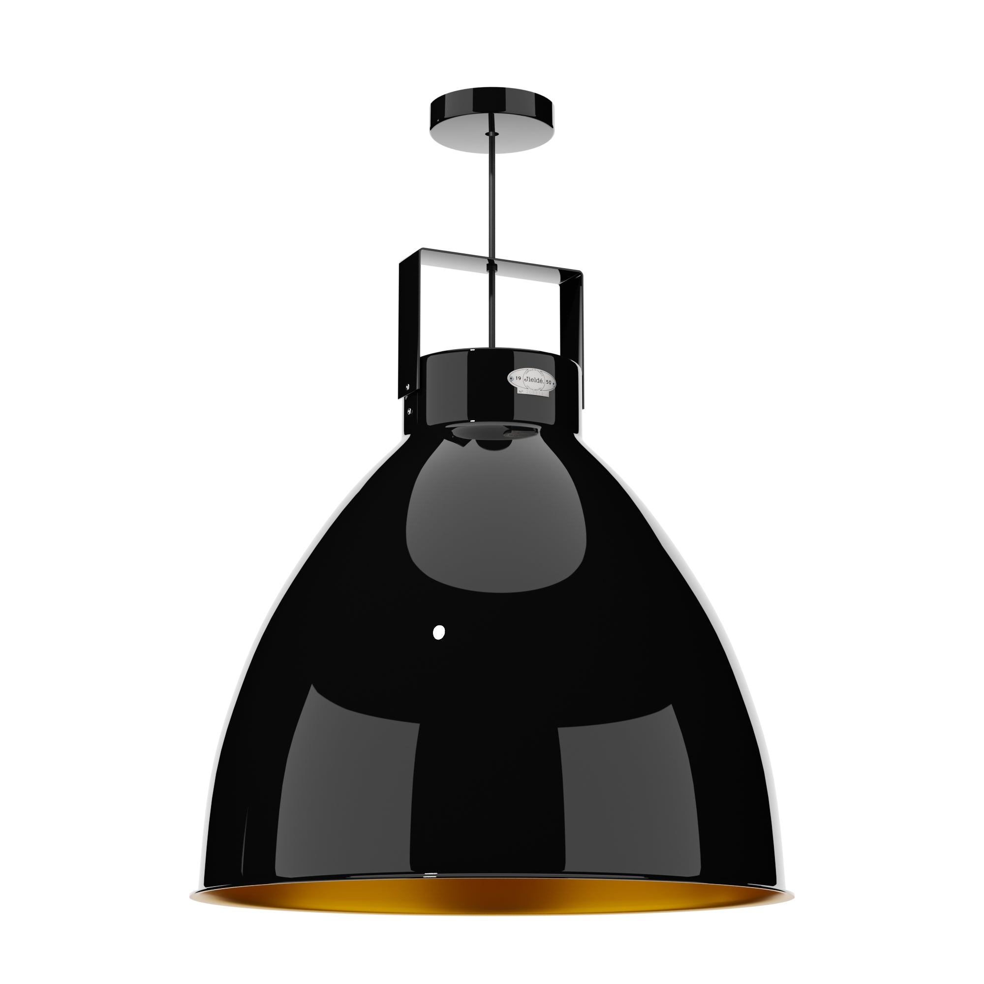 Jieldé AUGUSTIN A540 | XL size Black - Large industrial pendant