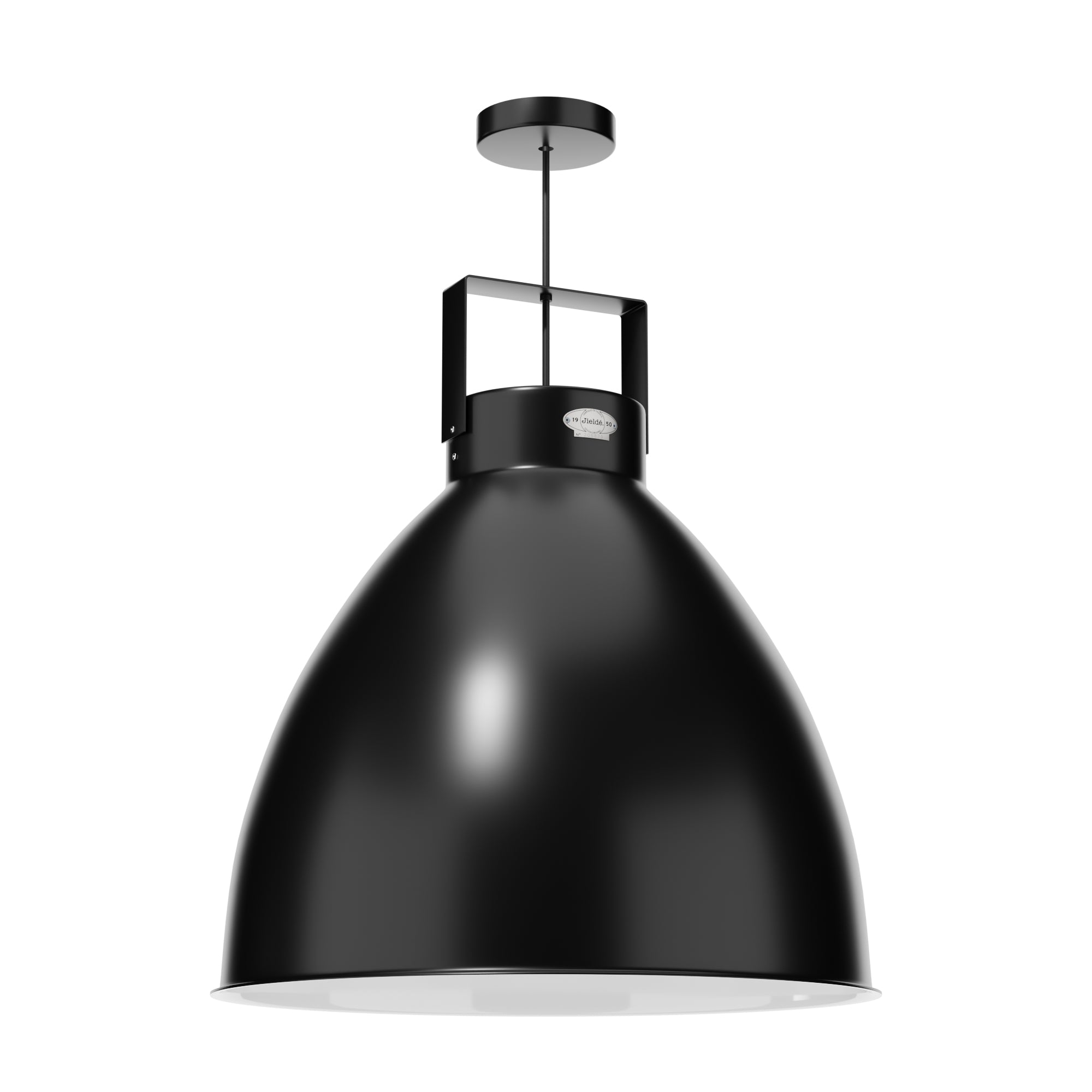 Jieldé AUGUSTIN A540 | XL size Black - Large industrial pendant