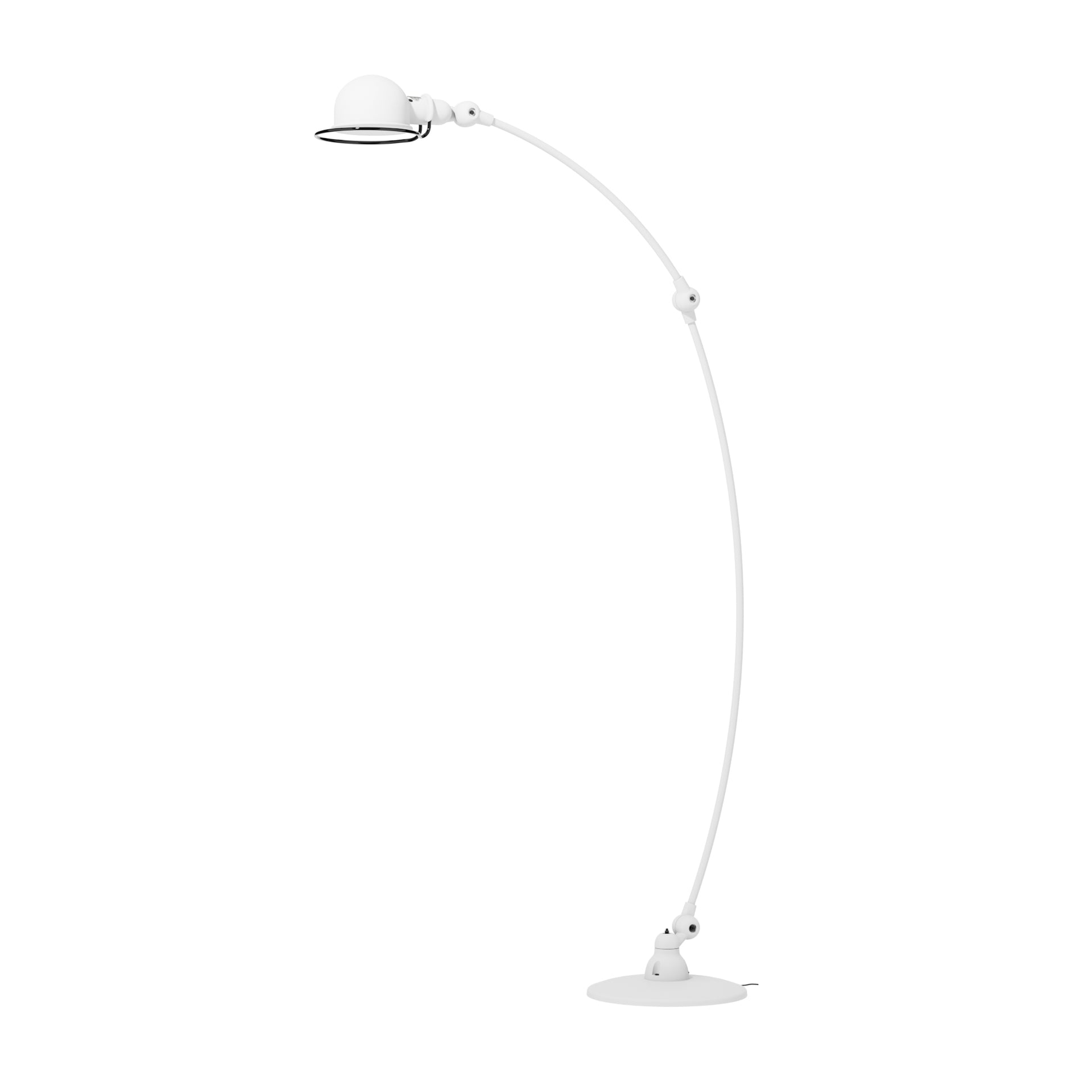 Lampadaire vintage Dijkstra double arc champignon Lampadaire vintage Dijkstra double arc champignon